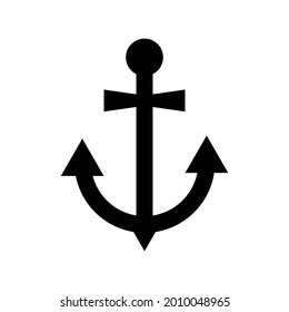Icono de anclaje de enlace.metal,navy (ilustración vectorial)