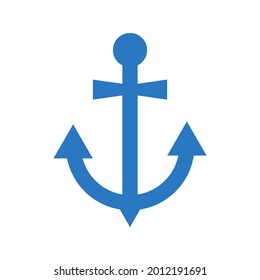 Link anchor icon.navy,ship (vector illustration)