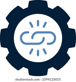 Link Building Icon for SEO and Website Authority Growth