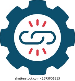 Link Building Icon for SEO and Website Authority Growth