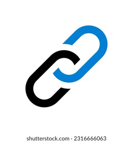 Link Building Icon. Vector illustration.