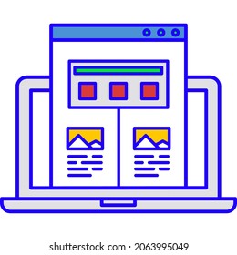 Link building icon. Vector seo and website. Backlink onpage and web content search. Digital marketing, analysis and optimization