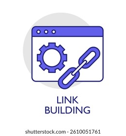 Link Building – Web Page Representing Backlink Strategy for SEO