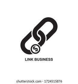 LINK BUSINESS ICON , CHAIN ICON