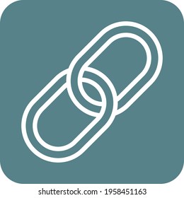 Link, chain, anchor icon vector image. Can also be used for customer support and UI. Suitable for use on web apps, mobile apps and print media.