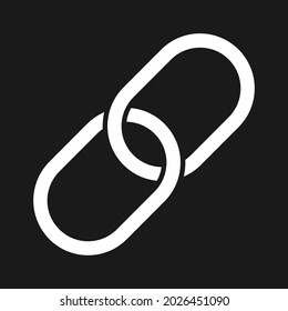 Link, chain, anchor icon vector image. Can also be used for customer support and UI. Suitable for use on web apps, mobile apps and print media.