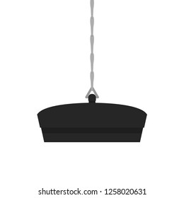 Link chain basin, sink stopper vector. free space for text. wallpaper.