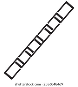  Link chain icon Art design illustration . 1176