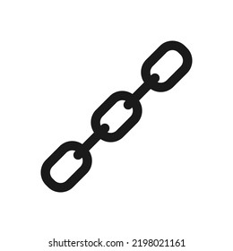 Link chain icon . Link icon for multiple use. color editable