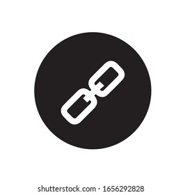 Link chain icon trendy and modern placeholder symbol for logo, web, app, UI.