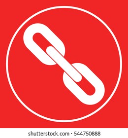 Link chain symbol icon