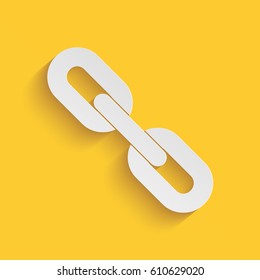 Link chain symbol icon