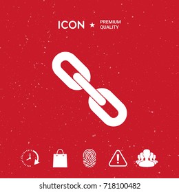 Link chain symbol icon