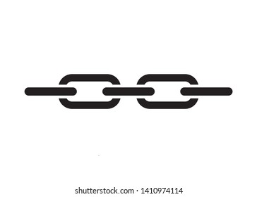 Link Chain Vector Icon Design