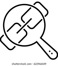 Link Checker Vector Icon