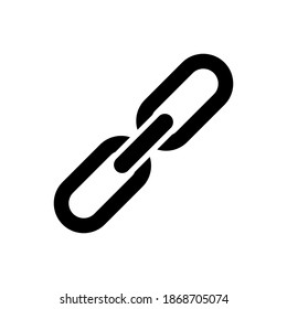 Link and connection illustration glyphs style user interface icon vector design, this vector is suitable for icons, logos, illustrations, stickers, books, covers, .etc