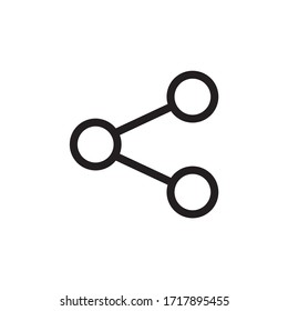 Link, connection, share icon symbol design