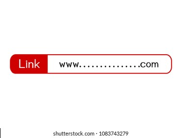 link design. you can write your wed in there.