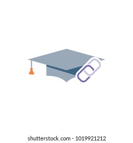Link Education Logo Icon Design