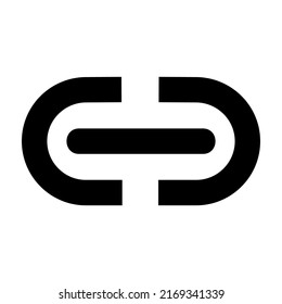 Link flat icon vector, Chain icon