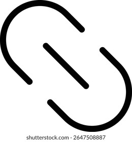 Link Glyph Vector Icon Design