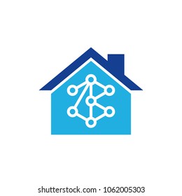 Link House Logo Icon Design