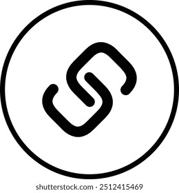 botão ícone de link, botão ícone de url