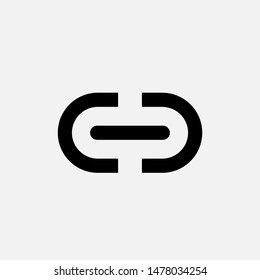 Link Icon. Chain, Network or Connection Illustration As A Simple Vector Sign & Trendy Symbol for Design,  Websites, Presentation or Mobile Application.  