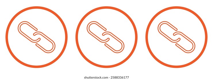 Link icon. chain icon symbol with texture for luxury brochure invitation ad or web template paper. vector illustration eps 888.