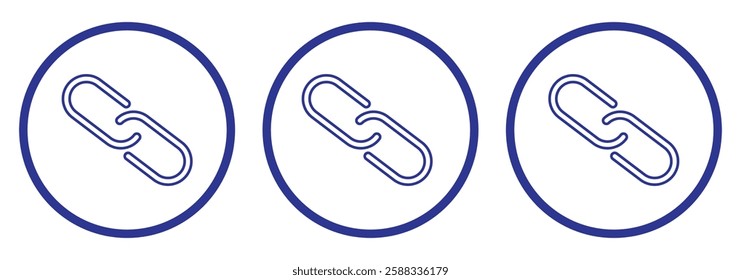 Link icon. chain icon symbol with texture for luxury brochure invitation ad or web template paper. vector illustration eps 888.