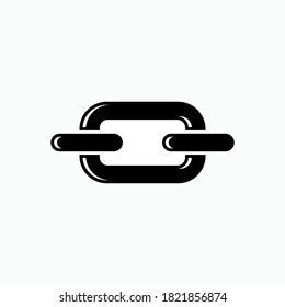 Link Icon. Chain Symbol - Vector.