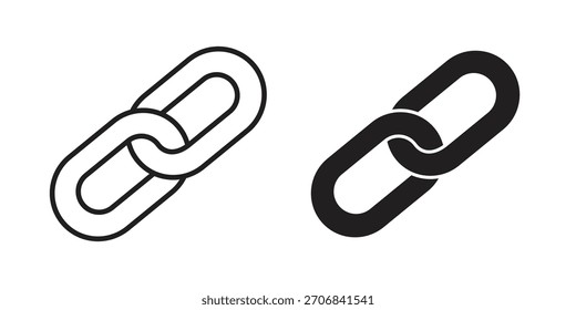 Ícone de link conceito estrutura de tópicos design de símbolo. Ilustração de elemento simples.