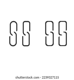 Link icon. Conection set line vector ilustration.