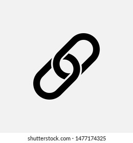 Link Icon. Connection, Correlation.  Connectivity, Chain Symbol - Vector.      