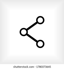 Link Icon. Connection Symbol. Network Sign - Vector.