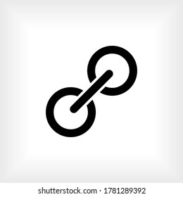 Link Icon. Connection Symbol. Network Sign - Vector.