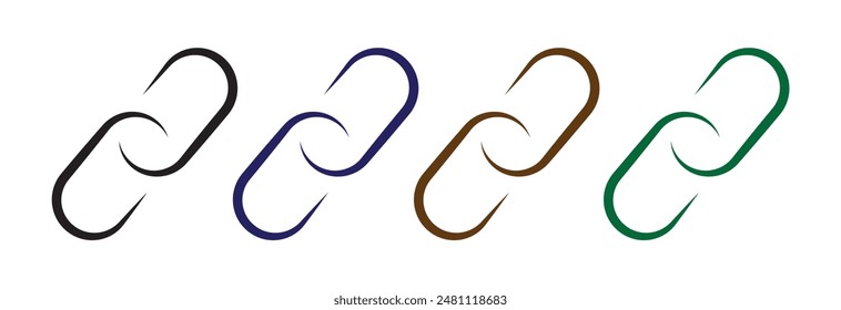 link icon design eps 10