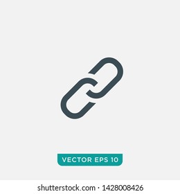 Link Icon Design, Vector EPS10