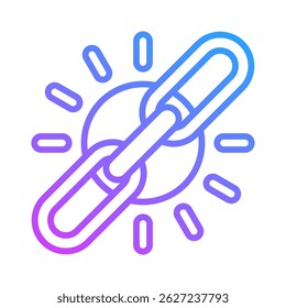 Link Icon Element For Design