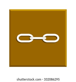 link icon. Flat design style eps 10