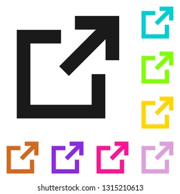 Link icon. Hyperlink chain symbol. External link symbol vector icon. Download, Share, and Load More Icons