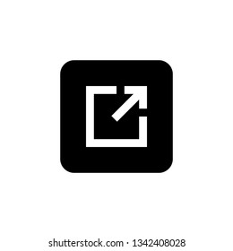 Link icon. Hyperlink chain symbol. External link symbol vector icon. Download, Share, and Load More Icons