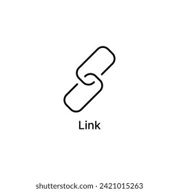 Link icon, hyperlink, reference, linked