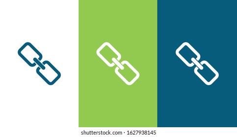Link icon illustration isolated vector sign symbol