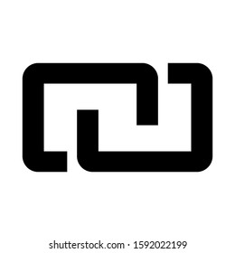 link icon isolated sign symbol vector illustration - high quality black style vector icons
