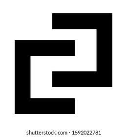 link icon isolated sign symbol vector illustration - high quality black style vector icons
