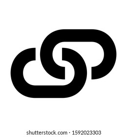 link icon isolated sign symbol vector illustration - high quality black style vector icons
