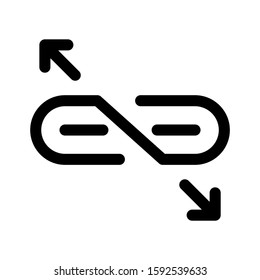 link icon isolated sign symbol vector illustration - high quality black style vector icons
