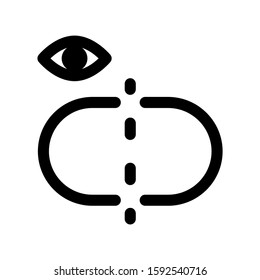 link icon isolated sign symbol vector illustration - high quality black style vector icons
