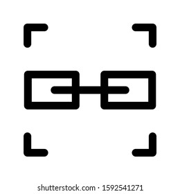 link icon isolated sign symbol vector illustration - high quality black style vector icons
